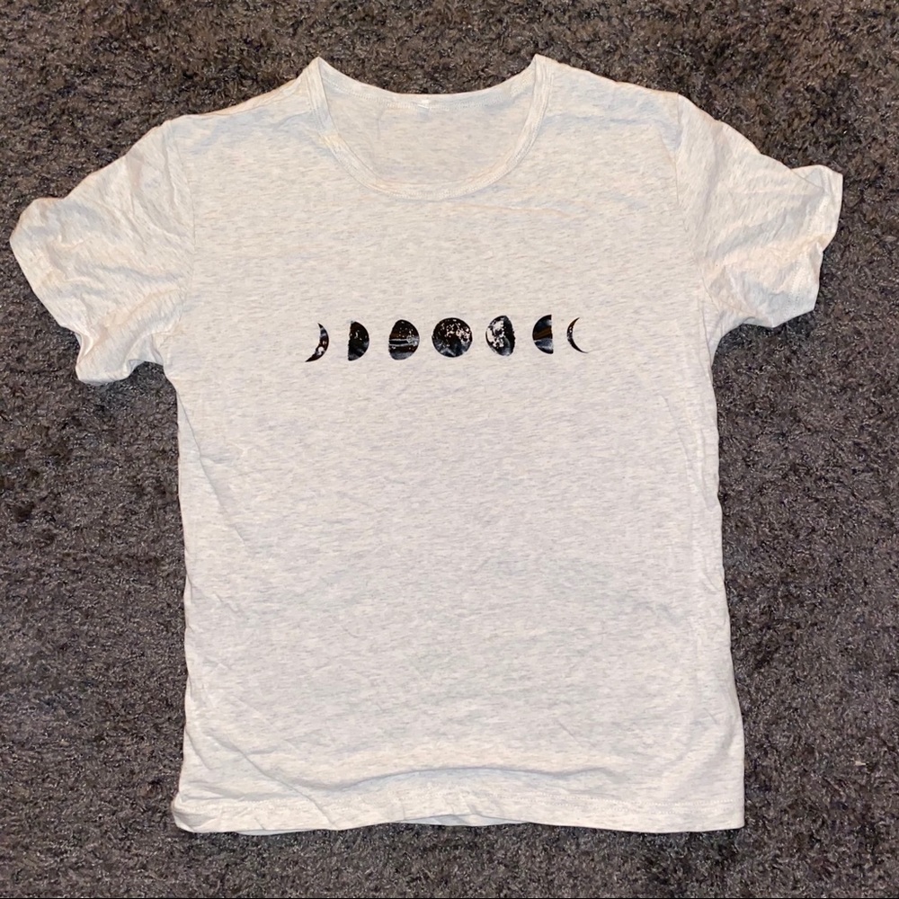 Cute moon T shirt